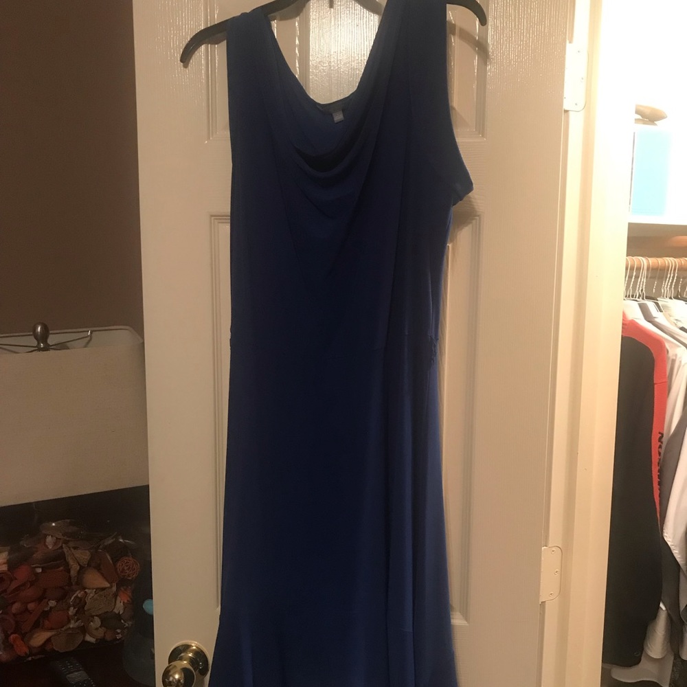Blue dress